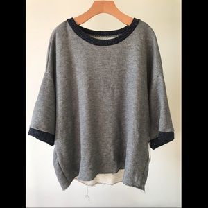 NWT NSF Guero Drop Shoulder Short Sleeve sweater